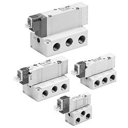 Van điện từ 5 cửa SMC SY3000/5000/7000/9000 Series (SY5240-5MOZ-02)